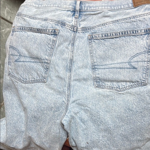 American Eagle Outfitters Blue Straight Jeans Classic Fit - Picture 8 of 12